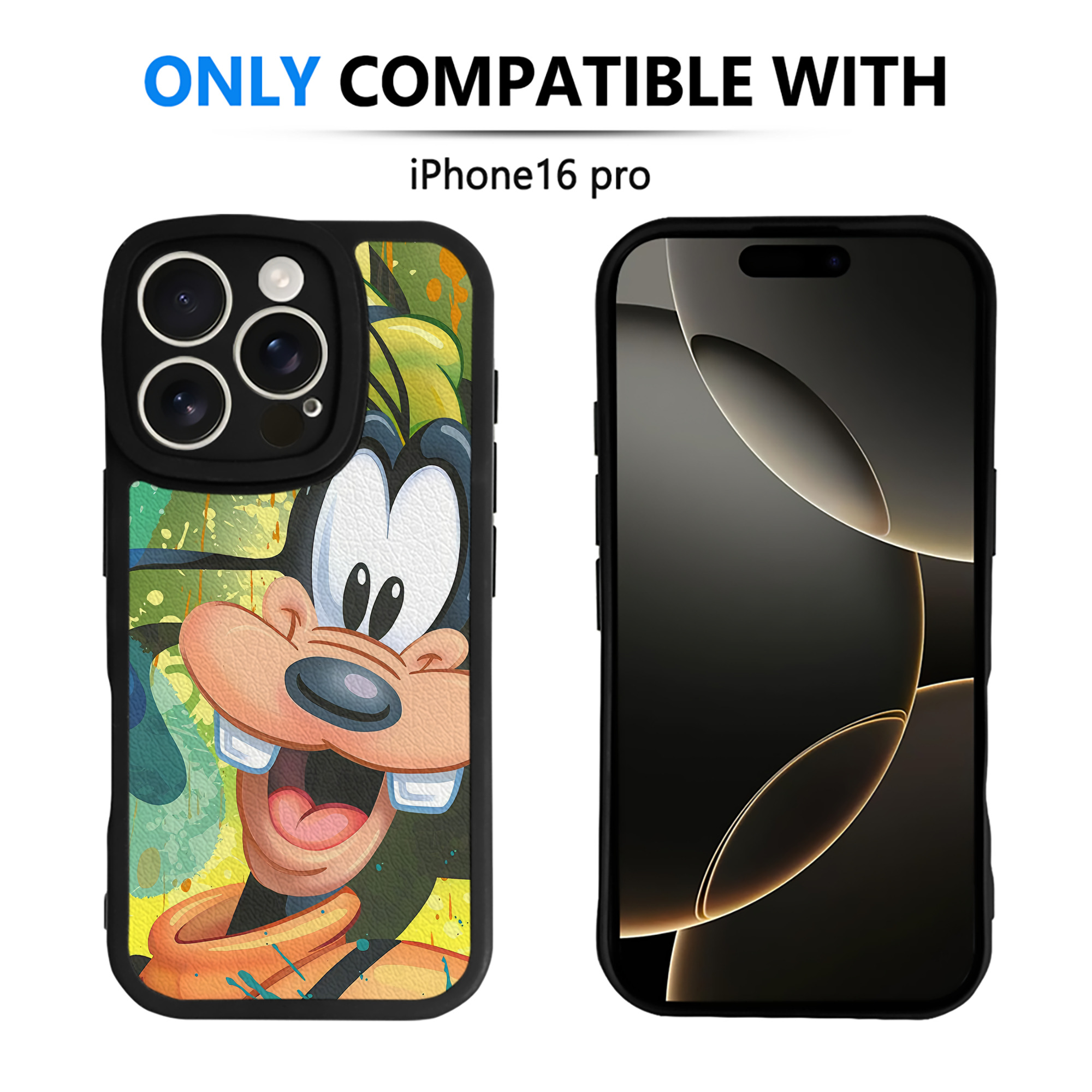 （画像用） ミッキーマウス Mickey Mouse 【iPhone 16シリーズ対応】シリコンスマホケース（レザー調） 材質：シリコン